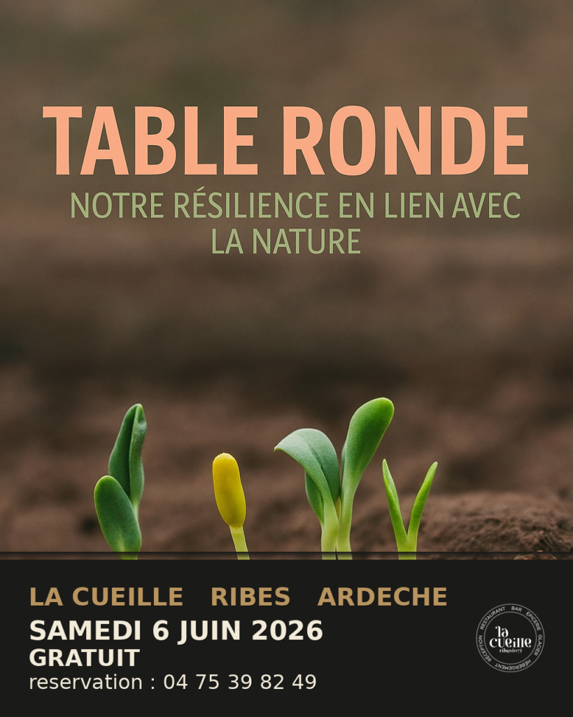 Table ronde — Notre résilience en lien avec la Nature