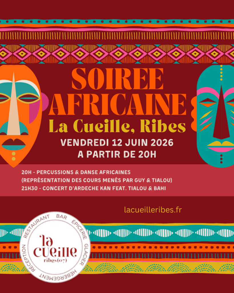 Soirée percussions & danse africaines — Ardèche Kan